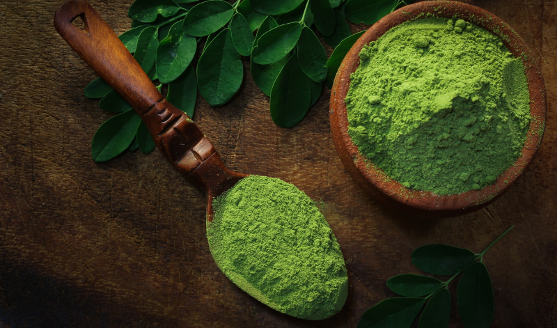 moringa-pulver